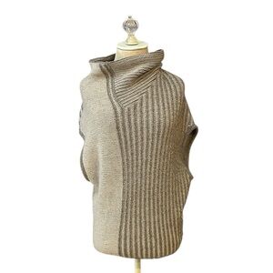 OSKA Asymmetric Wool Sweater Vest